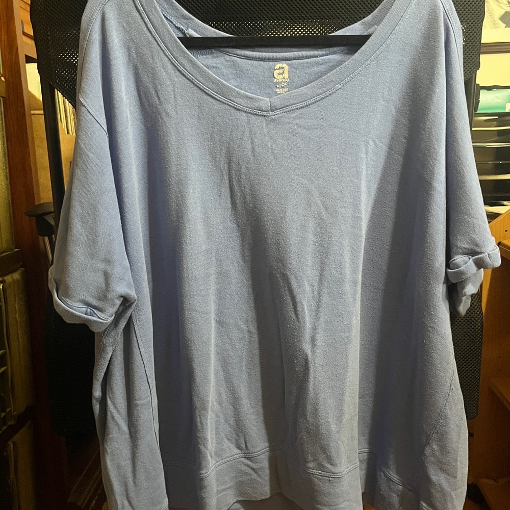 Light Blue Oversized T-Shirt